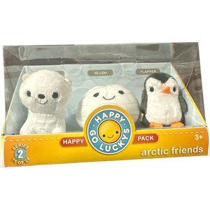 Happy Go Luckys Plush Toddler Toys Arctic Friends